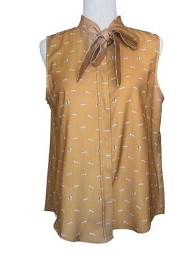 Paper Plane London Raccoon Print Blouse